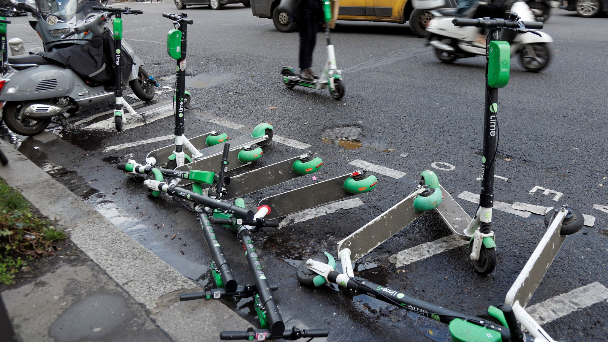 Paris e-scooters