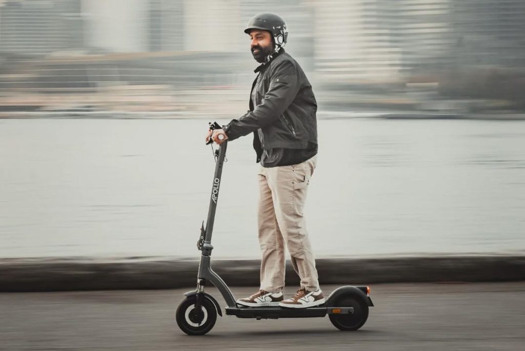 E-scooter commute